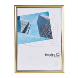 Cheap Stationery Supply of Photo Album Co Inspire For Business Certificate/Photo Frame A4 Plastic Frame Plastic Front Gold 16132PA Office Statationery