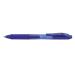 Pentel Energel X Gel Retractable Gel Rollerball Pen 0.7mm Tip 0.35mm Line Blue (Pack 12) - BL107-CX 16685PE
