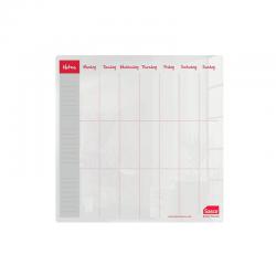 Cheap Stationery Supply of Sasco Week Planner Acrylic Desktop 300 x 300mm 2410178 16902AC Office Statationery