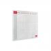Sasco Week Planner Acrylic Desktop 300 x 300mm 2410178 16902AC