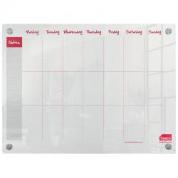 Cheap Stationery Supply of Sasco Week Planner Acrylic Mounted 600 x 450mm 2410183 16937AC Office Statationery