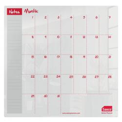 Cheap Stationery Supply of Sasco Month Planner Acrylic Desktop 450 x 450mm 2410185 16944AC Office Statationery