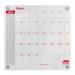 Sasco Month Planner Acrylic Mounted 450 x 450mm 2410188 16958AC