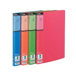 Cheap Stationery Supply of Pentel Recycology Fresh A4 Display Book 20 Pocket Assorted Colours (Pack 4) 16979PE Office Statationery