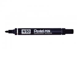 Cheap Stationery Supply of Pentel N50 Permanent Marker Bullet Tip 2.2mm Line Black (Pack 12) 17028PE Office Statationery