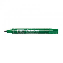 Cheap Stationery Supply of Pentel N50 Permanent Marker Bullet Tip 2.2mm Line Green (Pack 12) 17049PE Office Statationery