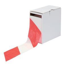 Cheap Stationery Supply of ValueX Barrier Tape 75mm x 500m Red/White 17193KE Office Statationery