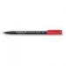 Staedtler Lumocolor OHP Pen Permanent Fine 0.6mm Line Red (Pack 10) 318-2 17721SR