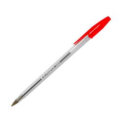 Cheap Stationery Supply of ValueX Ballpoint Pen 1.0mm Tip 0.7mm Line Red (Pack 50) 17994HA Office Statationery