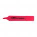 This image features a pack of 10 ValueX Highlighters in a vibrant pink color. The highlighters have a flat barrel design and a chisel tip, perfect for creating precise 1-5mm lines.