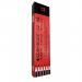The photo captures a pack of 12 ValueX Traditional Pencils, each with a bright red barrel and a rubber tip on the HB lead for precise writing or drawing. The pencils are neatly packaged and ready to use for any task or project.