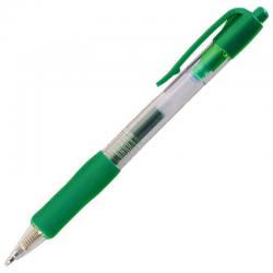 Cheap Stationery Supply of ValueX Retractable Gel Rollerball Pen 0.7mm Line Green (Pack 10) 18708HA Office Statationery