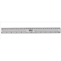 Cheap Stationery Supply of ValueX Ruler Clear 30cm Single Office Statationery