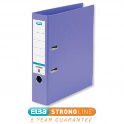Cheap Stationery Supply of Elba Smart Pro+ Lever Arch File A4 80mm Spine Polypropylene Purple 100202167 19650HB Office Statationery