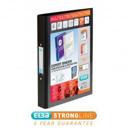 Cheap Stationery Supply of Elba Vision Ring Binder A4 30mm Spine 25mm Capacity 2 O-Ring Black 100080891 19720HB Office Statationery