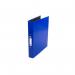 This photo features a blue Elba A4 ring binder from Hamelin, made of laminated paper on board with a 30mm spine and 25mm capacity, equipped with 2 O-rings. Its professional and durable design makes it a great organizational tool.
