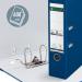 Leitz 180 Lever Arch File Polypropylene A4 80mm Spine Width Blue (Pack 10) 10101035 20206ES