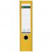 Leitz 180 Lever Arch File Polypropylene A4 80mm Spine Width Yellow (Pack 10) 10101015 20220ES