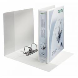 Cheap Stationery Supply of Leitz Panorama 180 Presentation Lever Arch Polypropylene A4 Plus 52mm Spine Width White (Pack 10) 42260001 20304ES Office Statationery