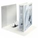 This image features a pack of 10 white ACCO Brands presentation binders from Leitz Panorama. Each binder has a 180 presentation lever arch and a 80mm spine width, made of durable polypropylene material. Perfect for organizing and storing A4 plus size documents.