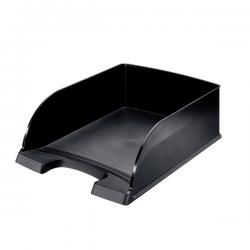 Cheap Stationery Supply of Leitz Plus Letter Tray Jumbo A4 Portrait Black 52330095 20423ES Office Statationery