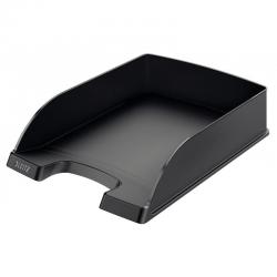 Cheap Stationery Supply of Leitz Plus Letter Tray Standard A4 Portrait Black 52270095 20430ES Office Statationery