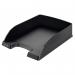 The ACCO Brands Letter Trays Leitz Plus Letter Tray has a sleek black design and is designed to hold standard A4 paper in a portrait orientation. This tray is perfect for organizing documents and keeping your workspace tidy.