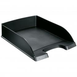 Cheap Stationery Supply of Leitz Plus Letter Tray Standard A4 Portrait Black 52270095 20430ES Office Statationery