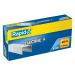 This photo shows a pack of durable ACCO Brands Staples Rapid 666mm staples, containing 5000 staples. The staples are neatly aligned and ready for use, with the packaging clearly labeled with product information.