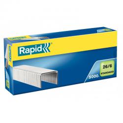 Cheap Stationery Supply of Rapid Staples 26/6mm (PK5000) Office Statationery