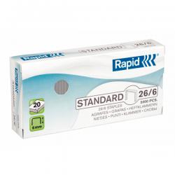 Cheap Stationery Supply of Rapid Staples 26/6mm (PK5000) Office Statationery