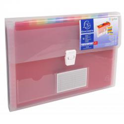 Cheap Stationery Supply of Exacompta Expanding File Polypropylene 330x250mm 13 Pocket Clear 20707EX Office Statationery