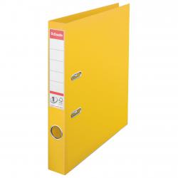 Cheap Stationery Supply of Esselte Mini Lever Arch File Polypropylene A4 50mm Spine Width Yellow (Pack 10) 811410 20822ES Office Statationery