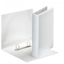Cheap Stationery Supply of Esselte Essentials Presentation Ring Binder Polypropylene 2 D-Ring A5 25mm Rings White (Pack 12) 46571 21088ES Office Statationery