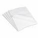 The picture shows 10 Sinclairs Memo Pads, each with 160 ruled pages and an A4 size. The covers are white and feature the Silvine brand. The pads are neatly stacked and ready for use.