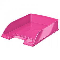 Cheap Stationery Supply of Leitz WOW Letter Tray A4 Portrait Metallic Pink 52263023 22677ES Office Statationery