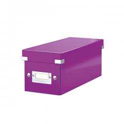 Cheap Stationery Supply of Leitz Click & Store CD Storage Box Purple 60410062 22796ES Office Statationery