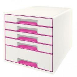 Cheap Stationery Supply of Leitz WOW Cube 5 drawer PK Office Statationery