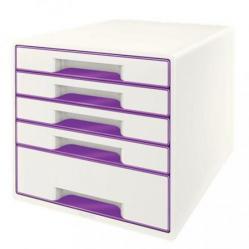 Cheap Stationery Supply of Leitz WOW Cube 5 drawer PUR Office Statationery