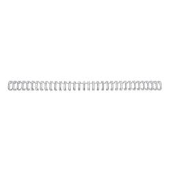 Cheap Stationery Supply of Gbc 34 Loop Wire  6mm No.4 Silver Pack of 100 Office Statationery
