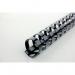 This photo captures the sleek and sturdy design of ACCO Brands Binding Combs. The GBC CombBind feature ensures a secure and professional bind, while the black finish adds a touch of sophistication. With a pack of 100, youll have plenty on hand for all your A4 projects.