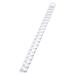 GBC CombBind Binding Comb A4 19mm White (Pack 100) 4028611 24168AC