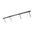 GBC Velobind Strips A4 45mm Black (Pack 25) 9741635 24385AC