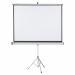 This image shows a sleek and portable tripod projector screen from ACCO Brands. The screen size is 1138x1500mm and it features the Nobo brand name. Perfect for presentations and educational use.