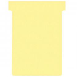 Cheap Stationery Supply of Nobo T-Cards A80 Size 3 Yellow (Pack 100) 32938915 26163AC Office Statationery