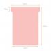 Nobo T-Cards A80 Size 3 Pink (Pack 100) 2003008 