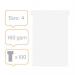 Nobo T-Cards A110 Size 4 White (Pack 100) 2004002 26191AC