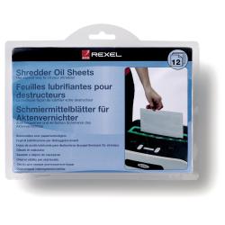 Cheap Stationery Supply of Rexel Shredder Oil Sheets (Pack 12) 2101948 26233AC Office Statationery