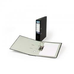 Cheap Stationery Supply of Rexel Elite Lever Arch File Paper on Board A4 75mm Spine Width Black (Pack 10) 26745EAST 27437AC Office Statationery