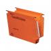 Rexel Crystalfile Classic 300 Foolscap Lateral Suspension File Manilla 50mm Orange (Pack 25) 70673 28025AC